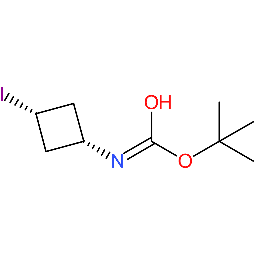cis-tert-butyl 3-iodocyclobutylcarbamate