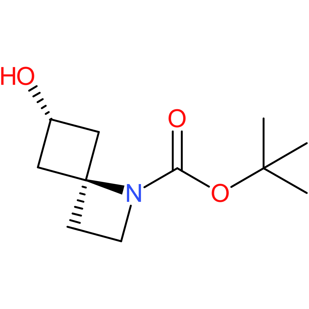 tert-butyl trans-6-hydroxy-1-azaspiro[3.3]heptane-1-carboxylate