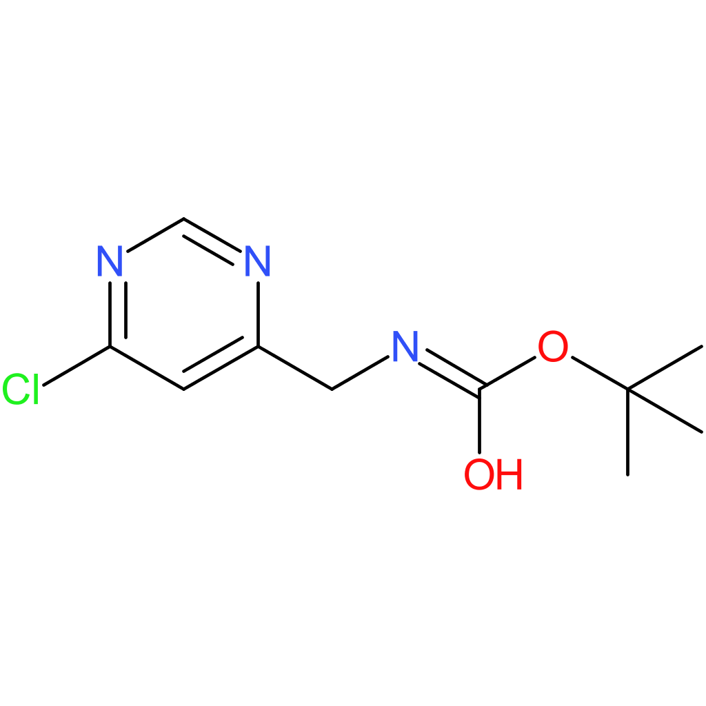 tert-butyl N-[(6-chloropyrimidin-4-yl)methyl]carbamate