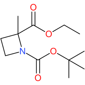 1-tert-butyl 2-ethyl 2-methylazetidine-1,2-dicarboxylate