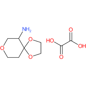 1,4,8-trioxaspiro[4.5]decan-6-amine; oxalic acid
