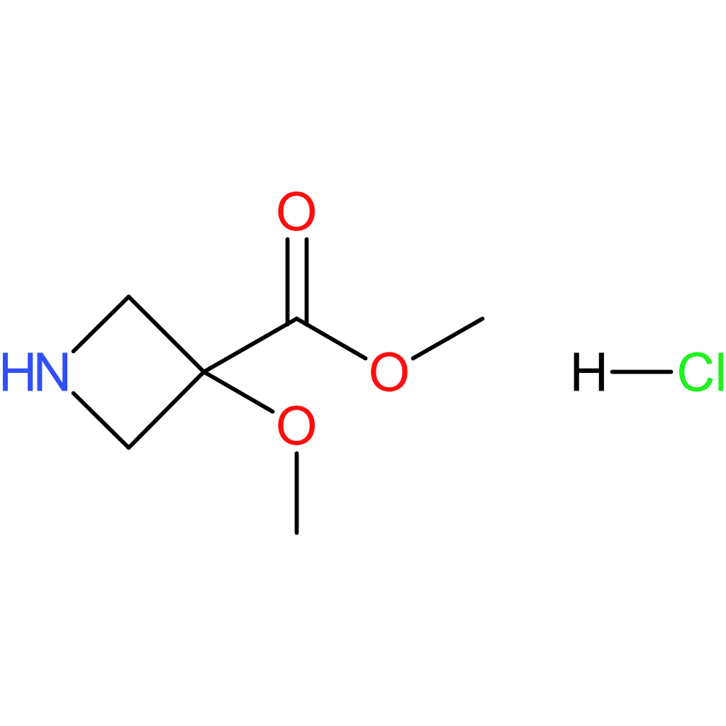 methyl 3-methoxyazetidine-3-carboxylate hydrochloride