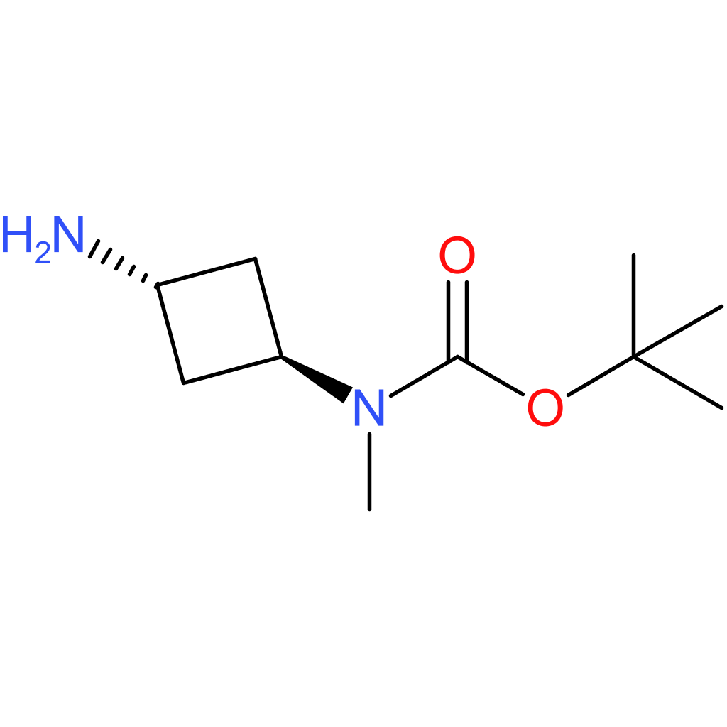 tert-butyl N-methyl-N-[trans-3-aminocyclobutyl]carbamate