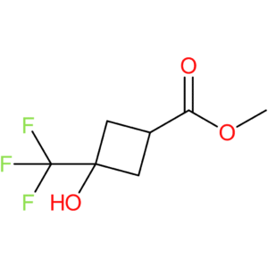 methyl 3-hydroxy-3-(trifluoromethyl)cyclobutane-1-carboxylate
