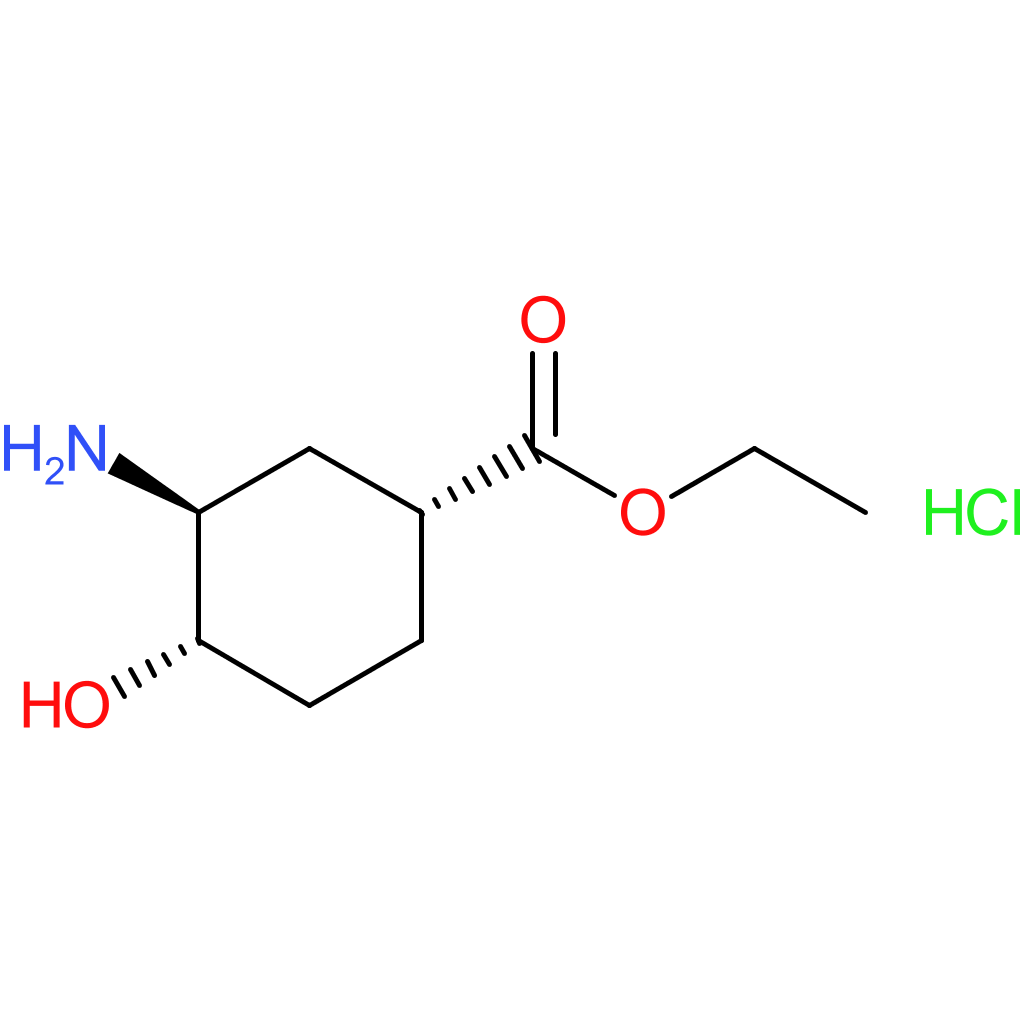 ethyl (1R,3S,4S)-3-amino-4-hydroxycyclohexane-1-carboxylate hydrochloride
