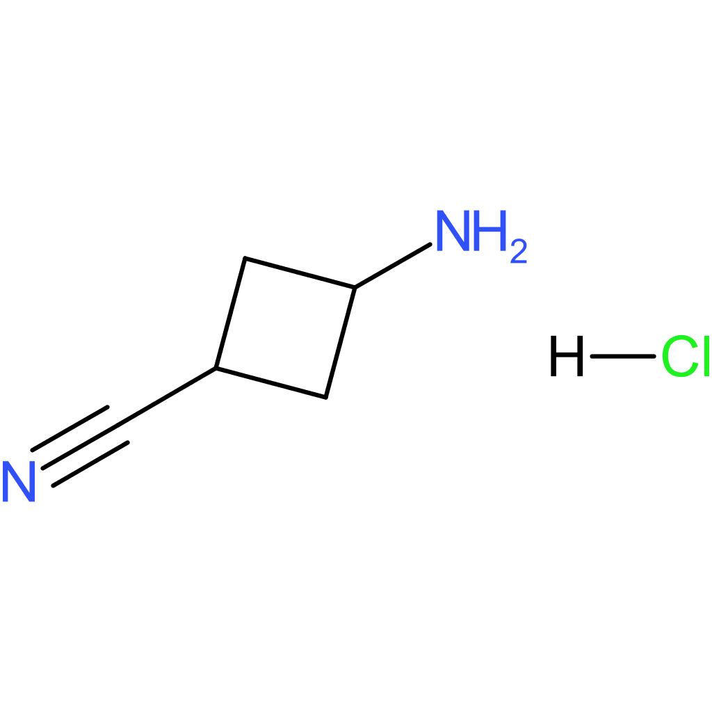3-aminocyclobutane-1-carbonitrile hydrochloride