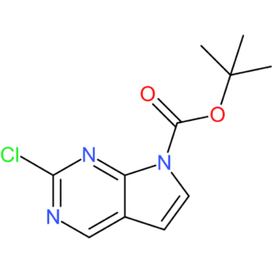 tert-butyl 2-chloro-7H-pyrrolo[2,3-d]pyrimidine-7-carboxylate