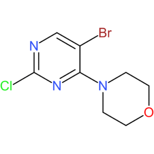 4-(5-bromo-2-chloropyrimidin-4-yl)morpholine