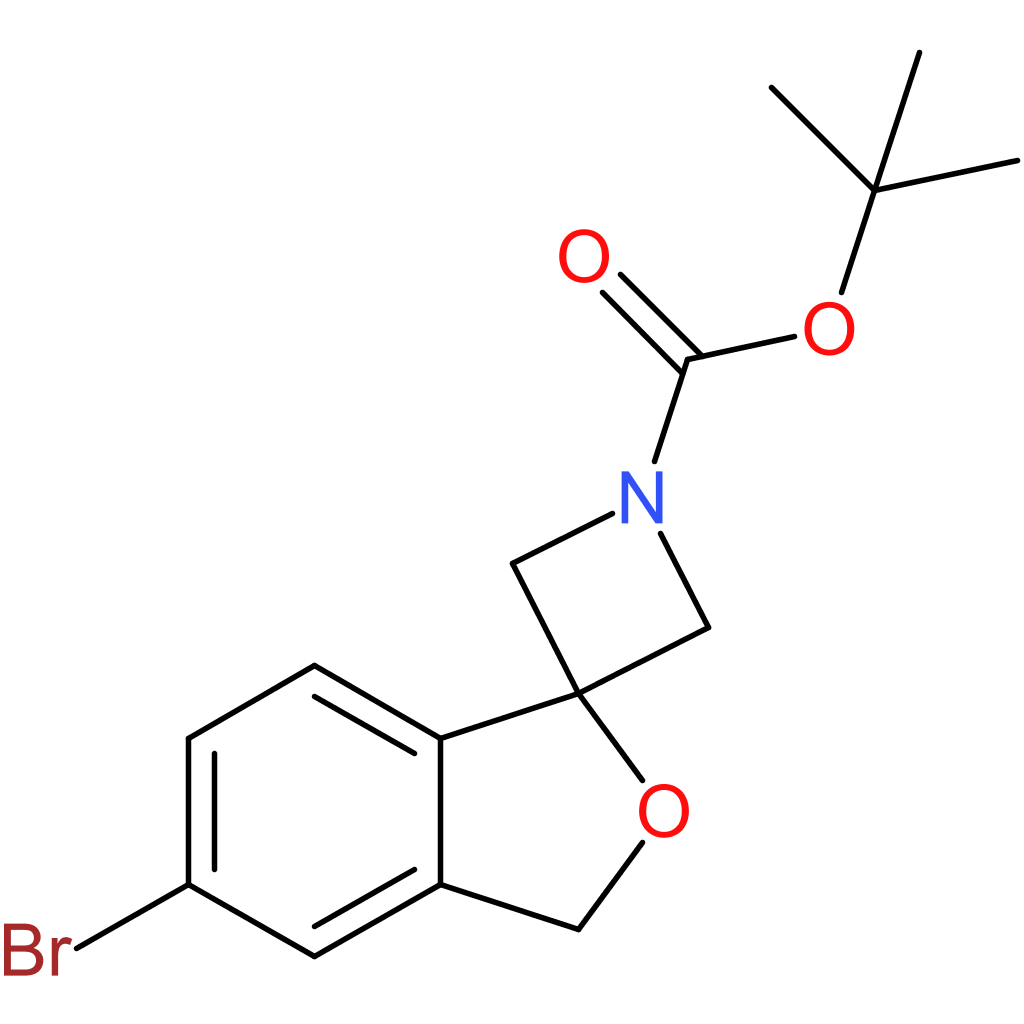 tert-butyl 5-bromo-3H-spiro[azetidine-3,1-[2]benzofuran]-1-carboxylate