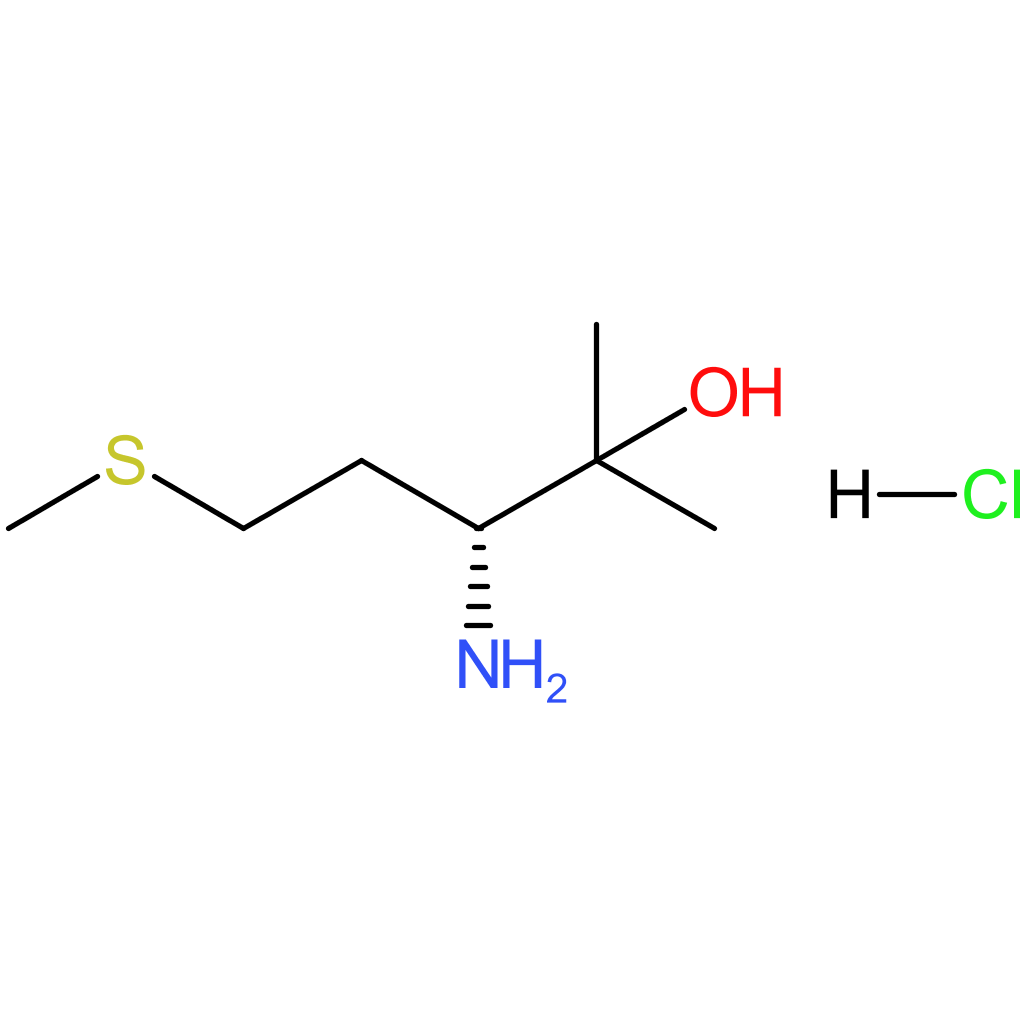 (3R)-3-amino-2-methyl-5-(methylsulfanyl)pentan-2-ol hydrochloride