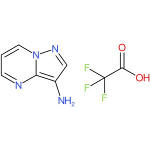 pyrazolo[1,5-a]pyrimidin-3-amine; trifluoroacetic acid