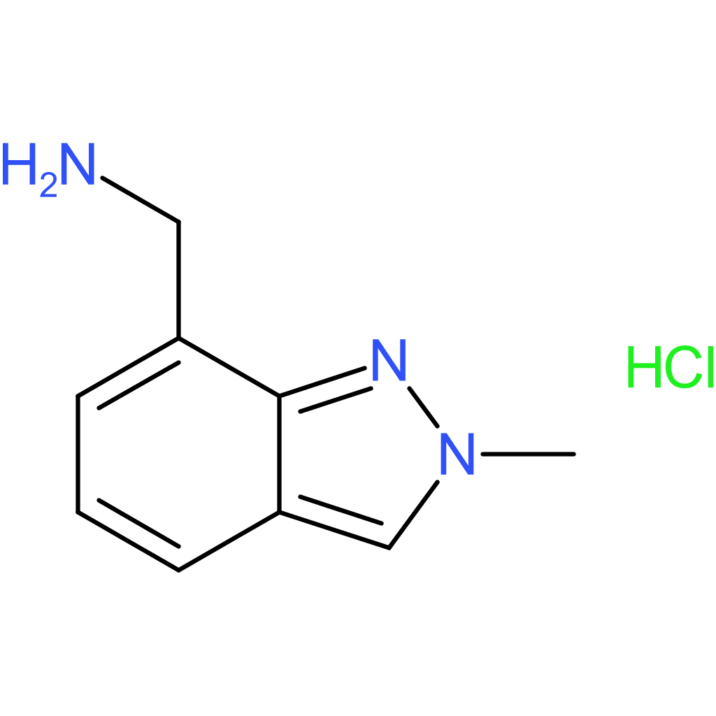 (2-methyl-2H-indazol-7-yl)methanamine hydrochloride