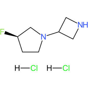 (3R)-1-(azetidin-3-yl)-3-fluoropyrrolidine dihydrochloride