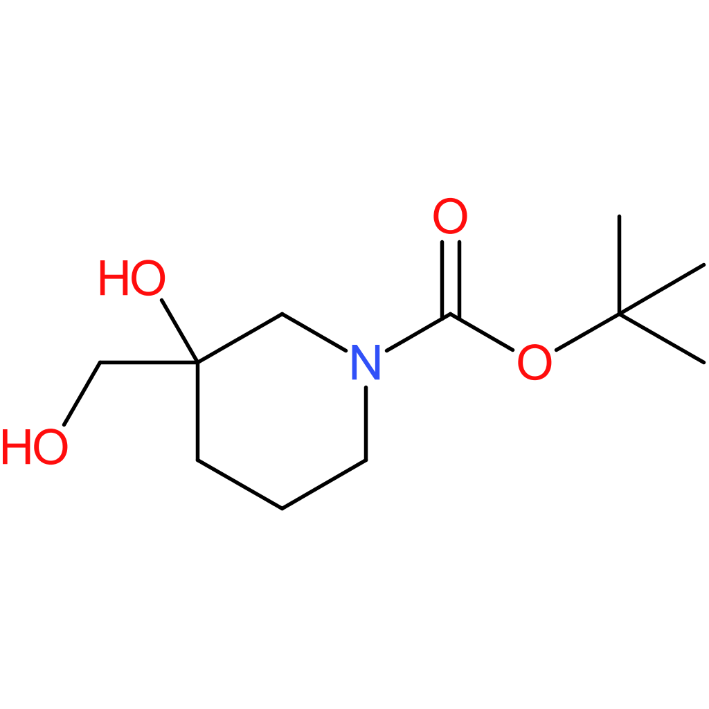tert-butyl 3-hydroxy-3-(hydroxymethyl)piperidine-1-carboxylate