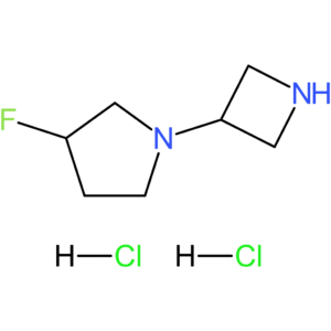 1-(azetidin-3-yl)-3-fluoropyrrolidine dihydrochloride