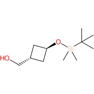 trans-3-[[(1,1-dimethylethyl)dimethylsilyl]oxy]cyclobutanemethanol