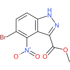 methyl 5-bromo-4-nitro-1H-indazole-3-carboxylate