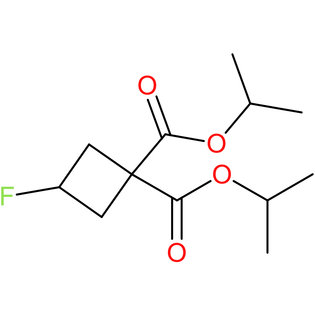 1,1-bis(propan-2-yl) 3-fluorocyclobutane-1,1-dicarboxylate