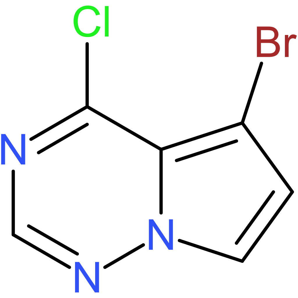 5-bromo-4-chloropyrrolo[2,1-f][1,2,4]triazine