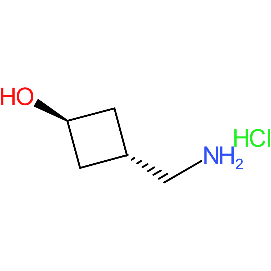trans-3-(aminomethyl)cyclobutanol hydrochloride