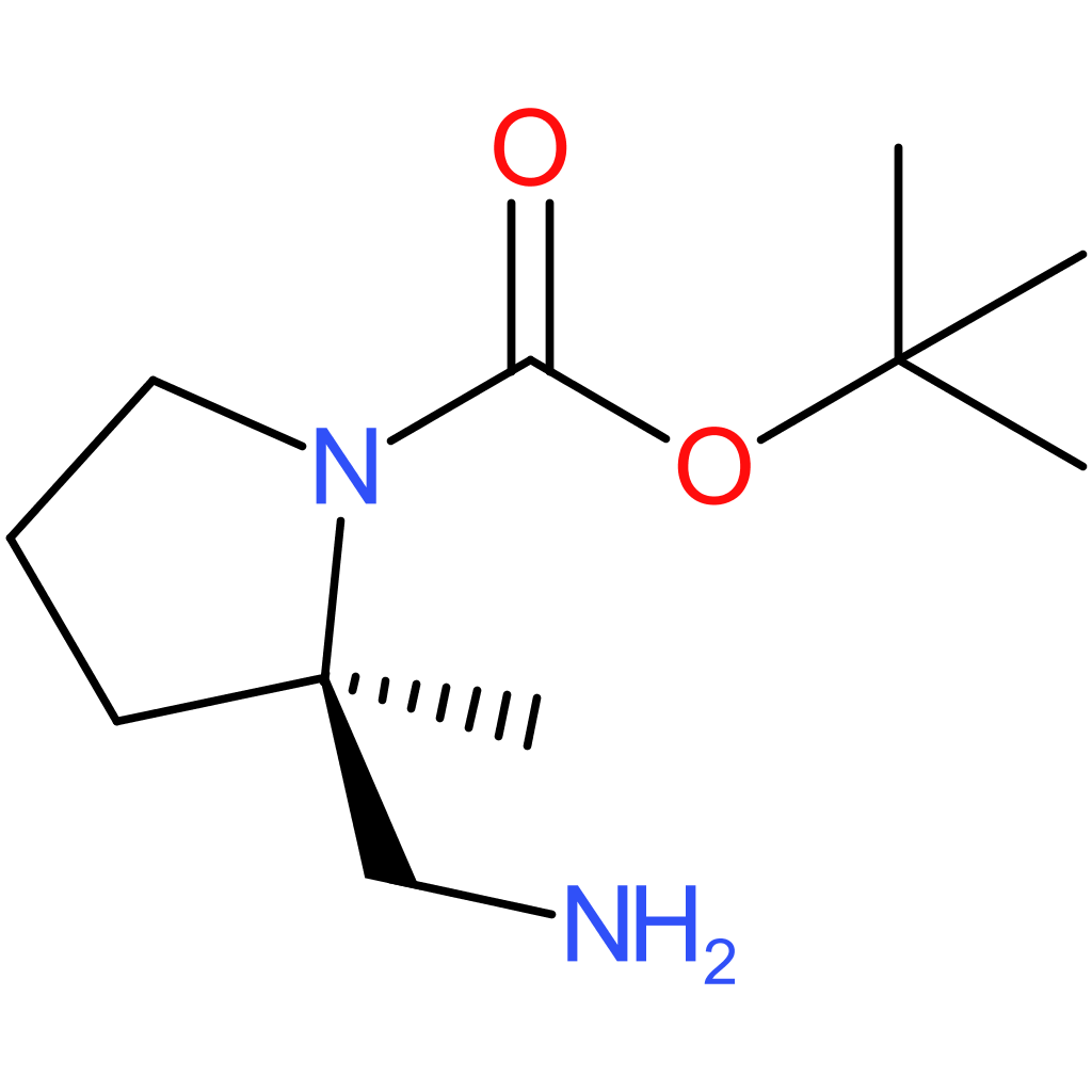 tert-butyl (2R)-2-(aminomethyl)-2-methylpyrrolidine-1-carboxylate