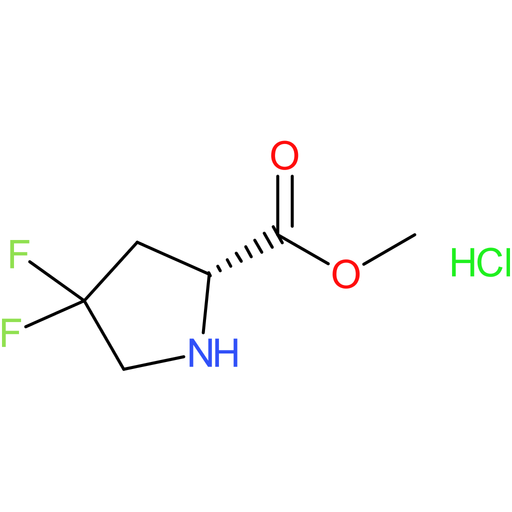 methyl (2R)-4,4-difluoropyrrolidine-2-carboxylate hydrochloride