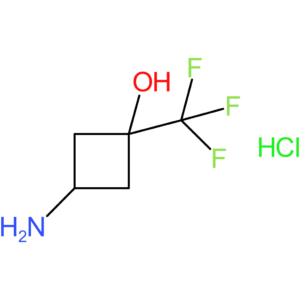 3-amino-1-(trifluoromethyl)cyclobutan-1-ol hydrochloride