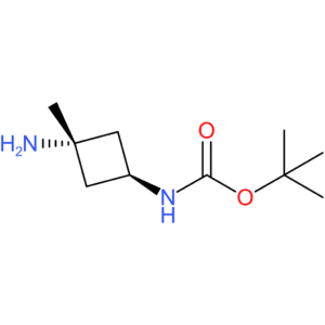 tert-butyl (cis-3-amino-3-methylcyclobutyl)carbamate