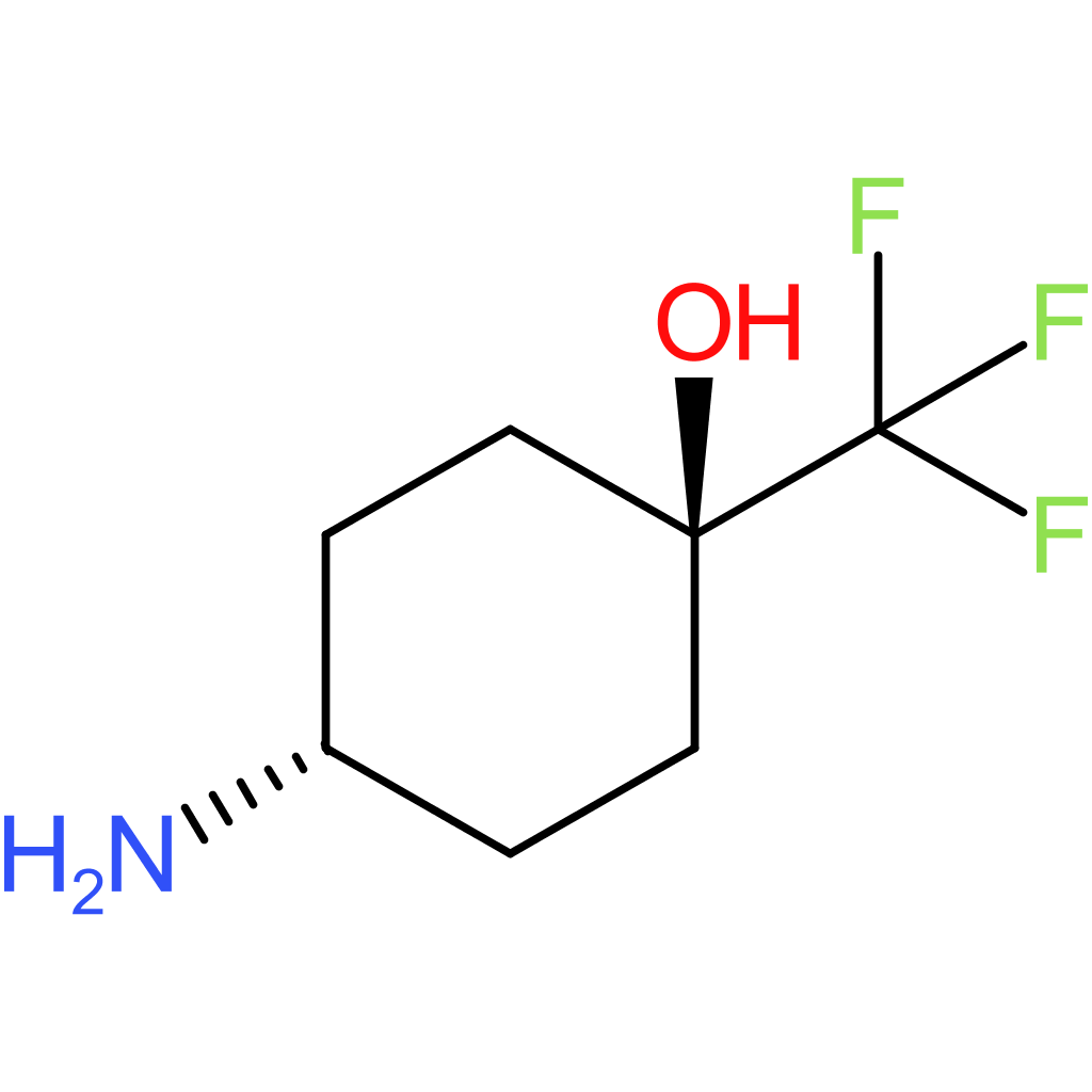 cis-4-amino-1-(trifluoromethyl)cyclohexanol