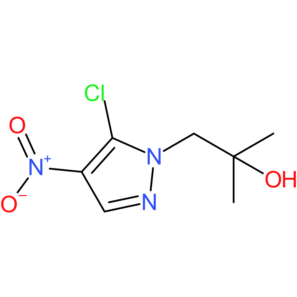 1-(5-chloro-4-nitro-1H-pyrazol-1-yl)-2-methylpropan-2-ol