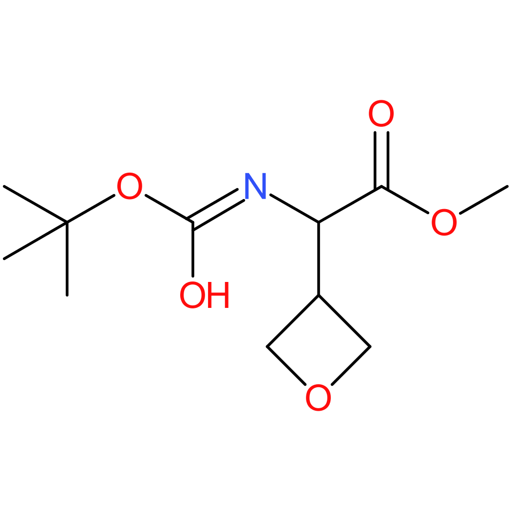 methyl 2-{[(tert-butoxy)carbonyl]amino}-2-(oxetan-3-yl)acetate