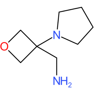 [3-(pyrrolidin-1-yl)oxetan-3-yl]methanamine