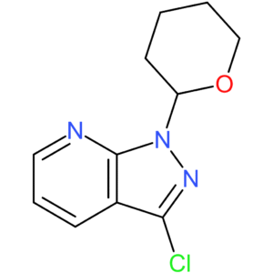 3-chloro-1-(oxan-2-yl)-1H-pyrazolo[3,4-b]pyridine