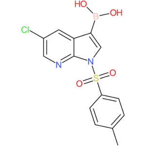 [5-chloro-1-(4-methylbenzenesulfonyl)-1H-pyrrolo[2,3-b]pyridin-3-yl]boronic acid