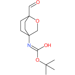 tert-butyl N-{1-formyl-2-oxabicyclo[2.2.2]octan-4-yl}carbamate