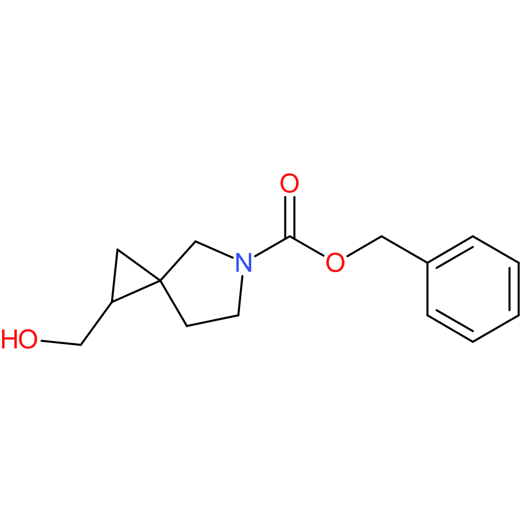 benzyl 1-(hydroxymethyl)-5-azaspiro[2.4]heptane-5-carboxylate