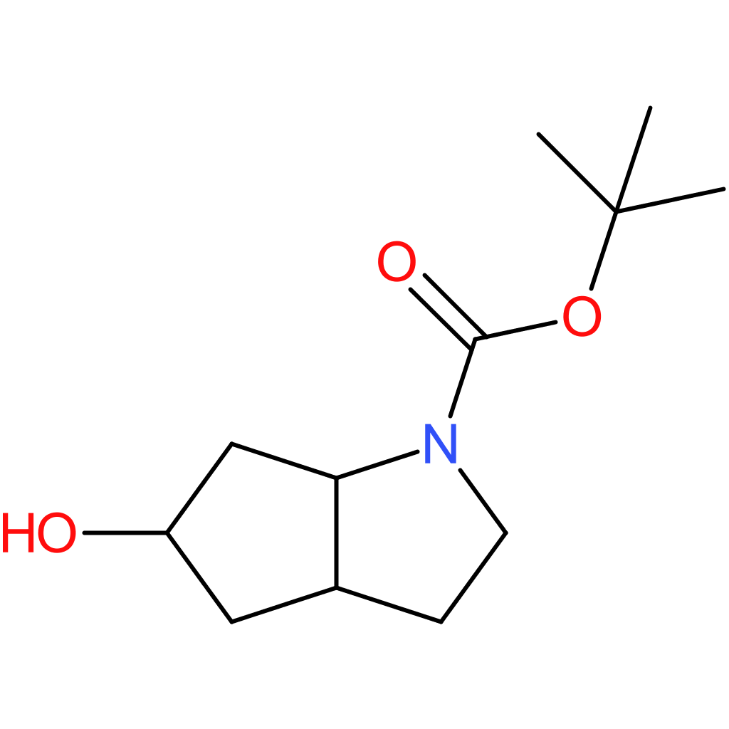 tert-butyl 5-hydroxy-octahydrocyclopenta[b]pyrrole-1-carboxylate