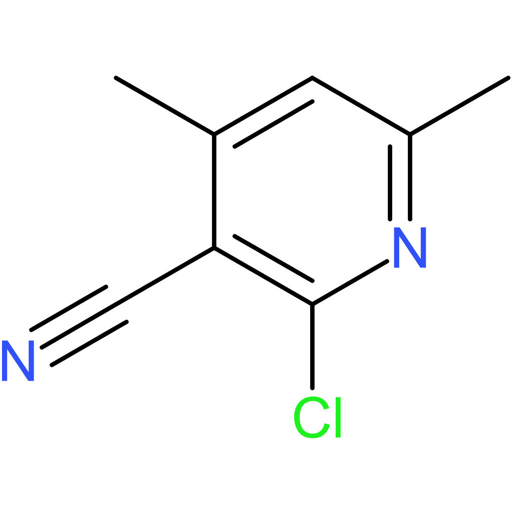 2-?Chloro-?4,6-?dimethylpyridine-?3-?carbonitrile