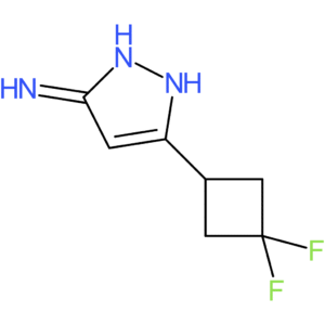 5-(3,3-difluorocyclobutyl)-1H-pyrazol-3-amine