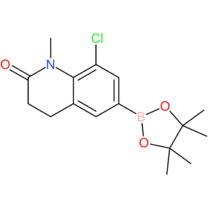 8-chloro-1-methyl-6-(4,4,5,5-tetramethyl-[1,3,2]dioxaborolan-2-yl)-3,4-dihydro-1h-quinolin-2-one