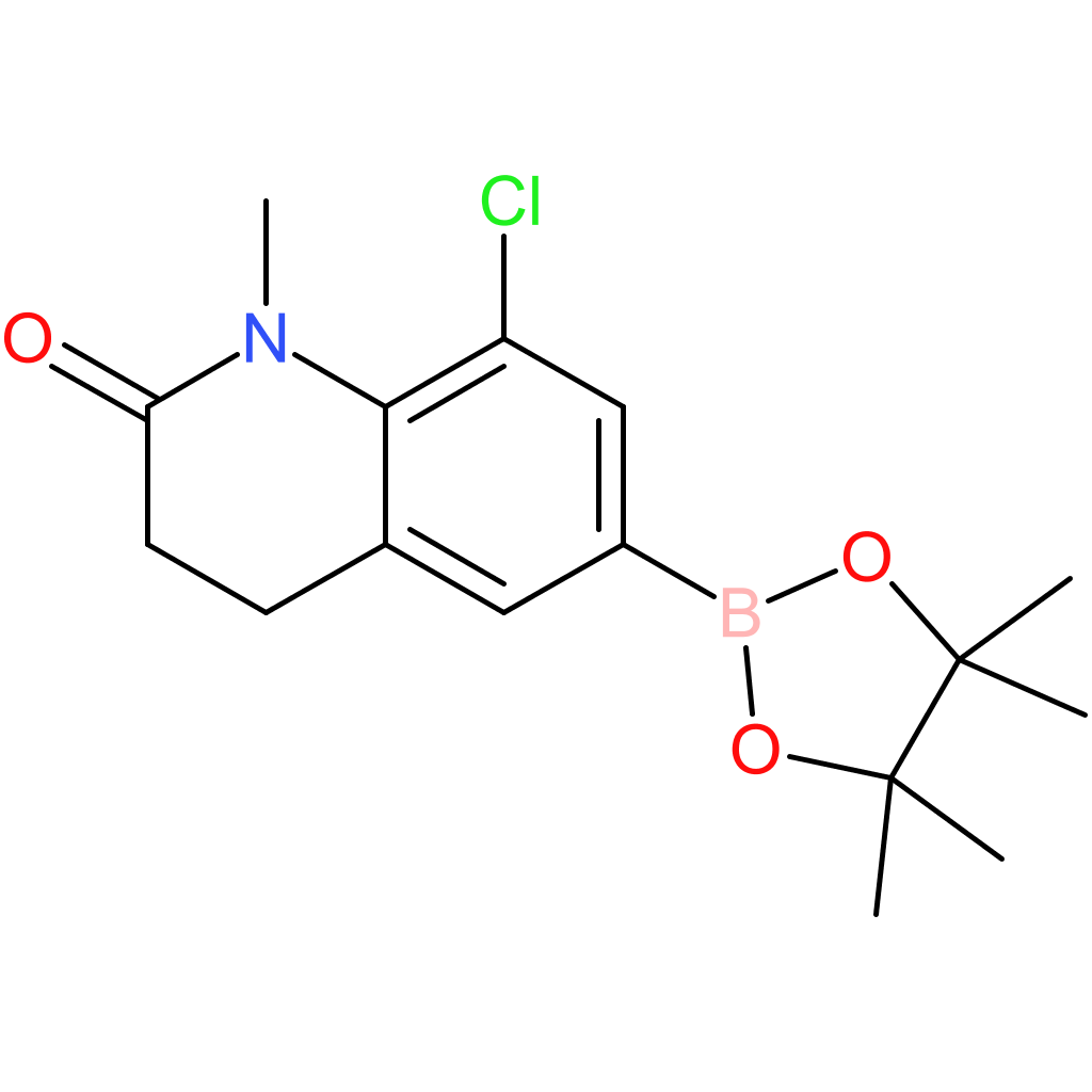 8-chloro-1-methyl-6-(4,4,5,5-tetramethyl-[1,3,2]dioxaborolan-2-yl)-3,4-dihydro-1h-quinolin-2-one