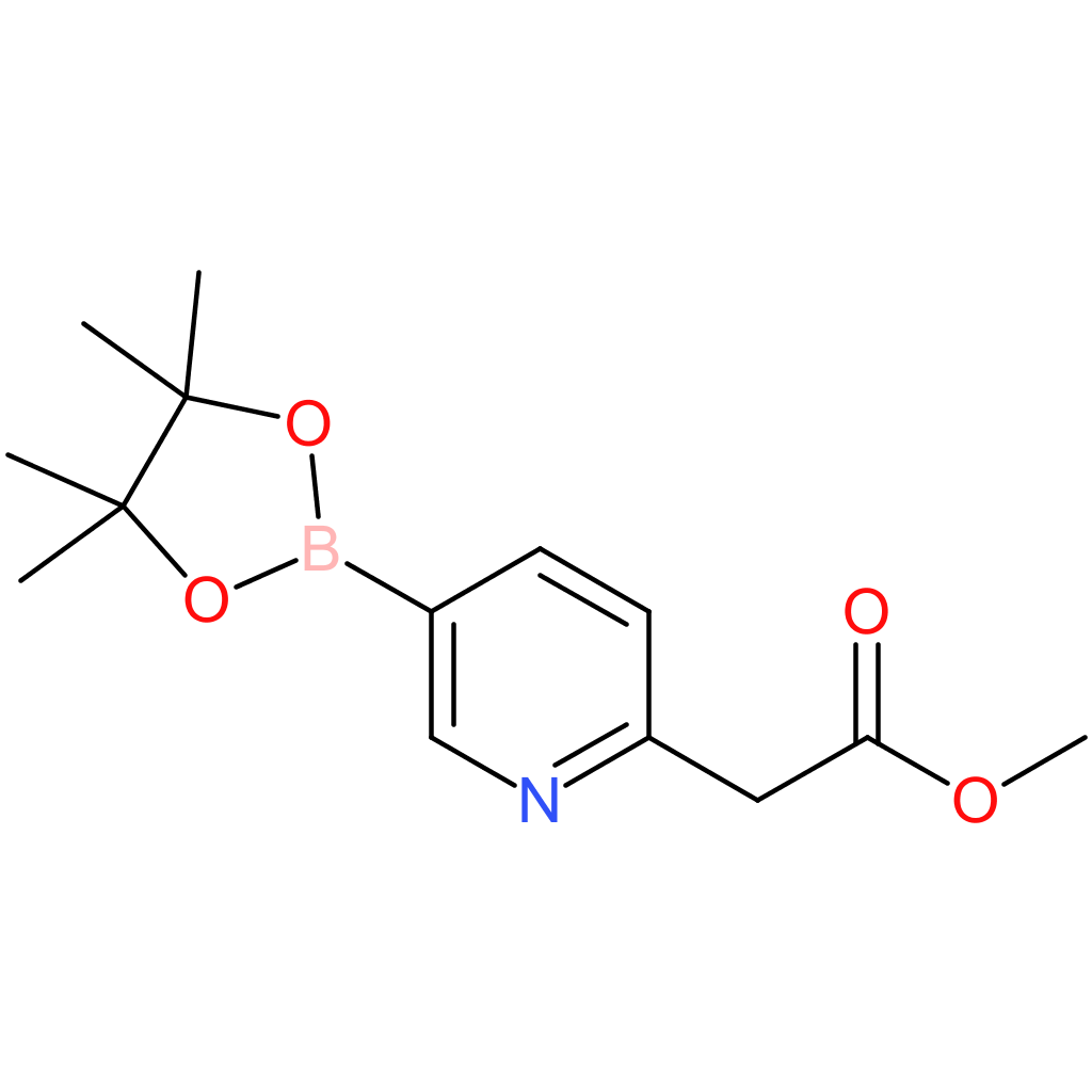 methyl 2-[5-(tetramethyl-1,3,2-dioxaborolan-2-yl)pyridin-2-yl]acetate