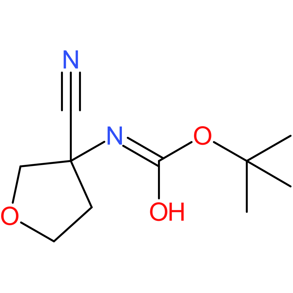 tert-butyl n-(3-cyanooxolan-3-yl)carbamate