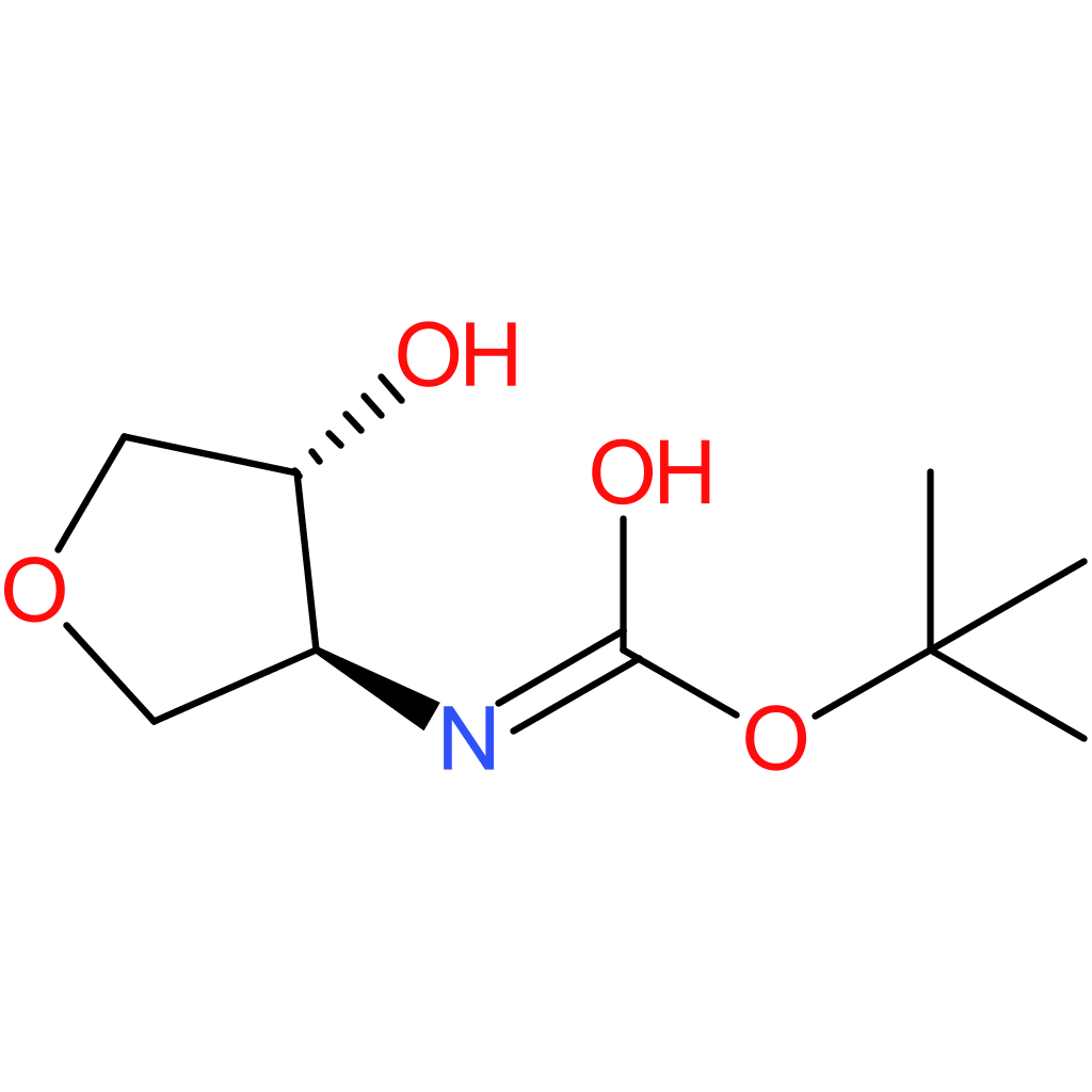 tert-butyl N-[trans-4-hydroxyoxolan-3-yl]carbamate