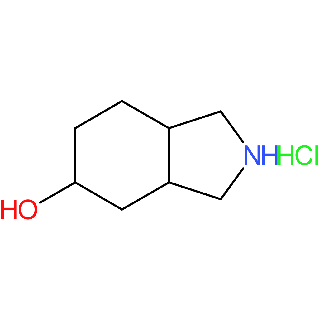 octahydro-1H-isoindol-5-ol hydrochloride
