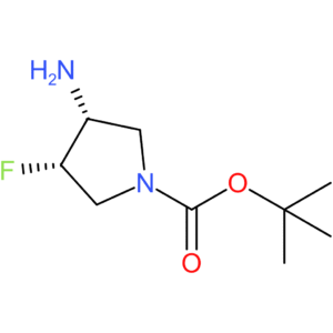 tert-butyl cis-3-amino-4-fluoropyrrolidine-1-carboxylate