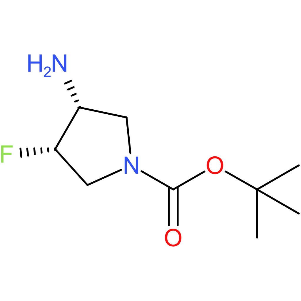 tert-butyl cis-3-amino-4-fluoropyrrolidine-1-carboxylate