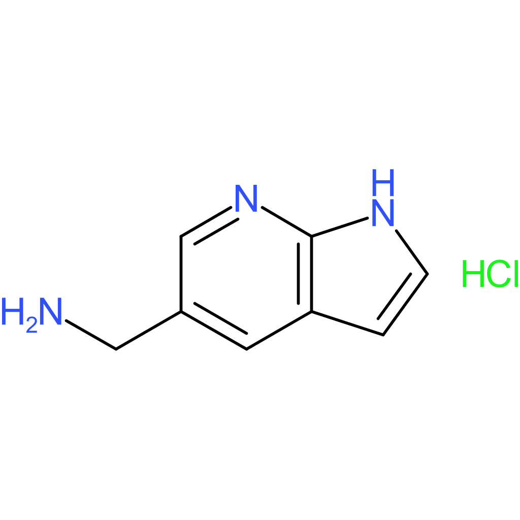 1h-pyrrolo[2,3-b]pyridin-5-ylmethanamine hydrochloride