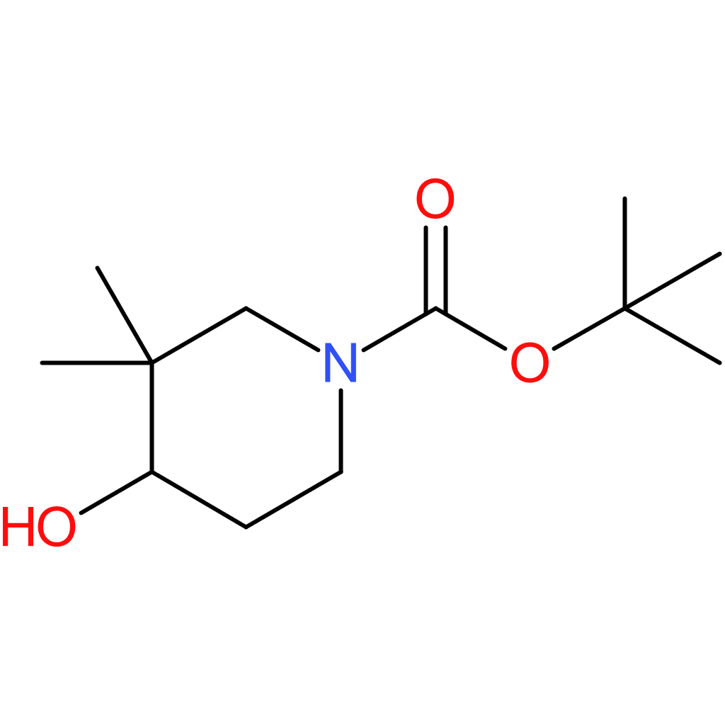 tert-butyl 4-hydroxy-3,3-dimethylpiperidine-1-carboxylate