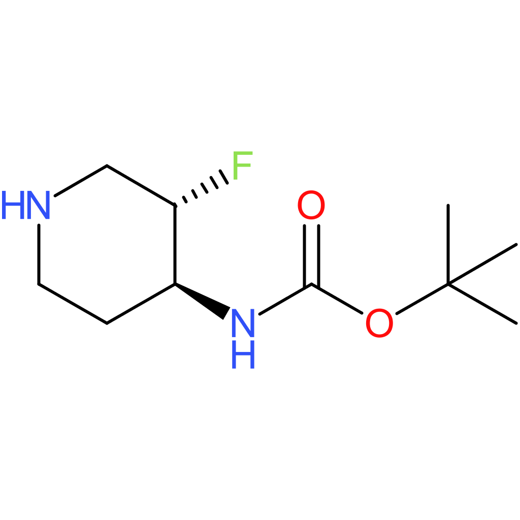 tert-butyl N-[(3S,4S)-3-fluoropiperidin-4-yl]carbamate